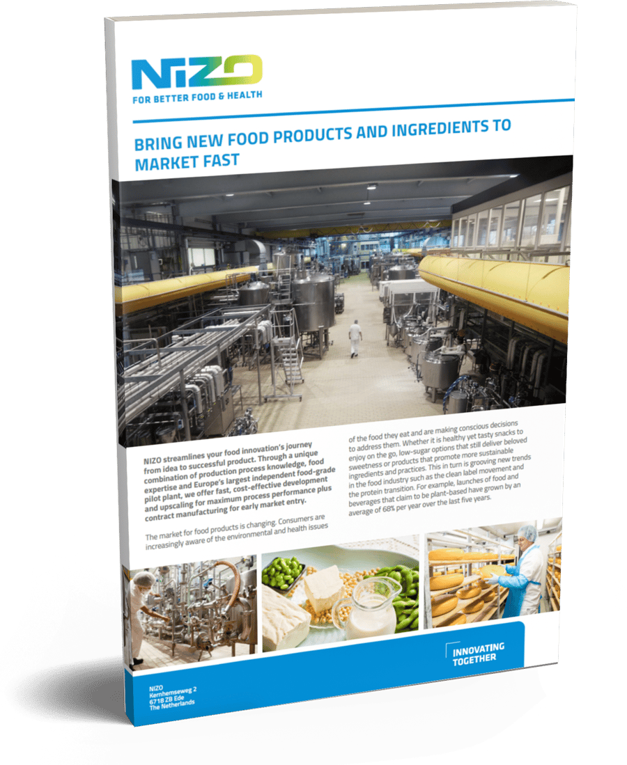 Bring new food products and ingredients to market fast A NIZO